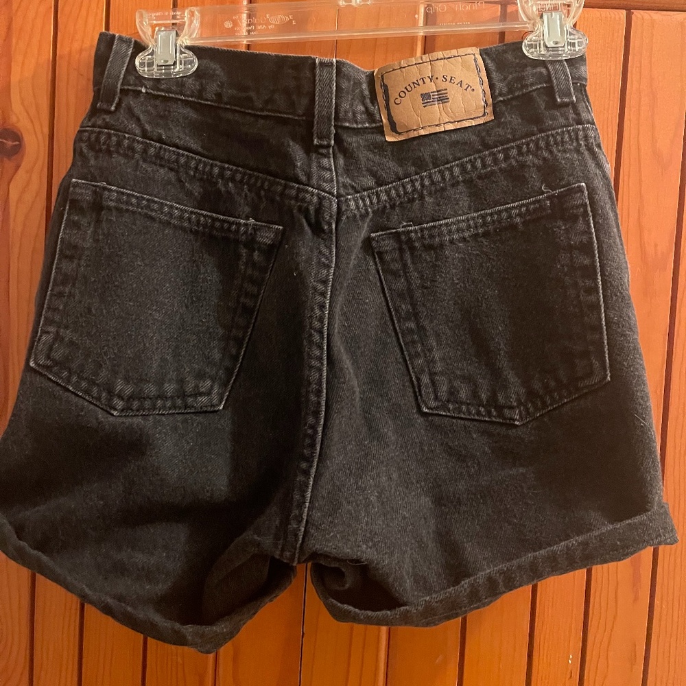 Slim fit jean shorts